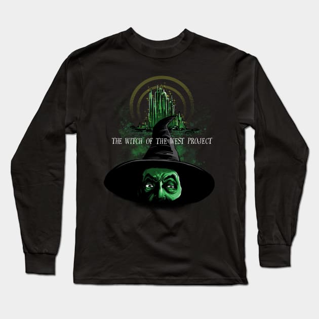 The Wicked Witch of the West Project Long Sleeve T-Shirt by Zascanauta